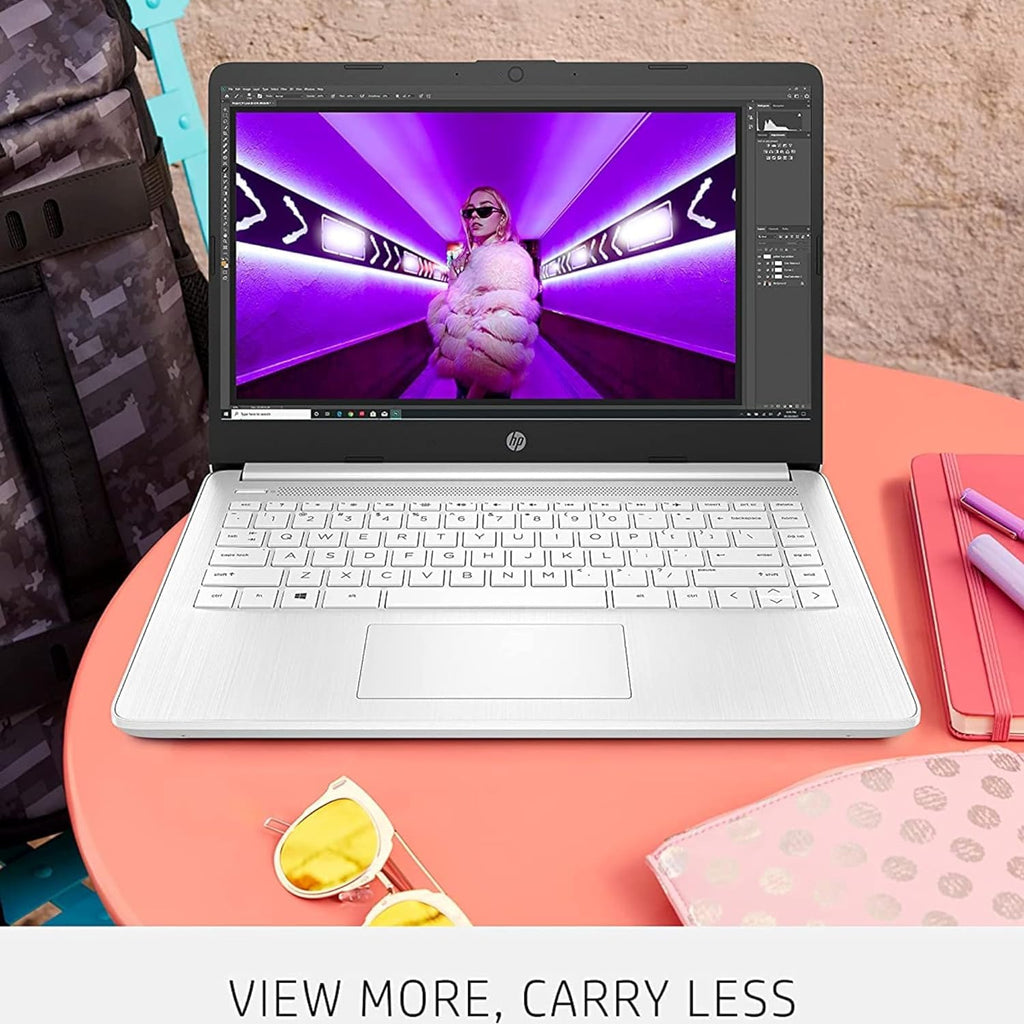 14" Quad-Core Intel Celeron Laptop, 4GB RAM, 128GB, Windows 11 S, White B119604