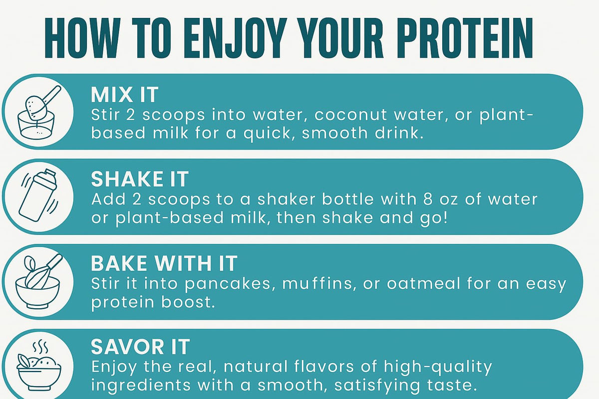 Organic Vegan Vanilla Pea Protein Powder X678