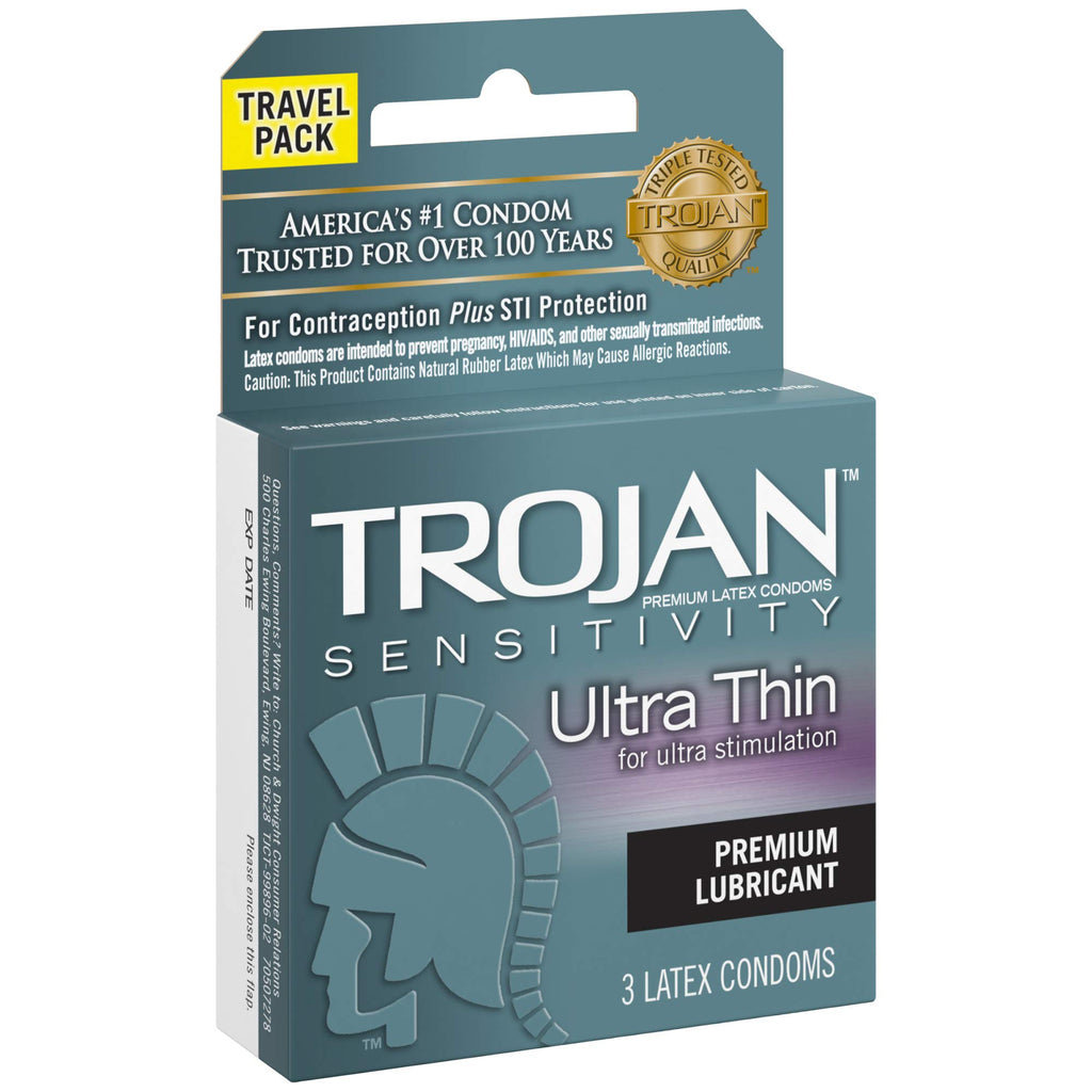 Ultra Thin Lubricated Condoms 3 Count R499