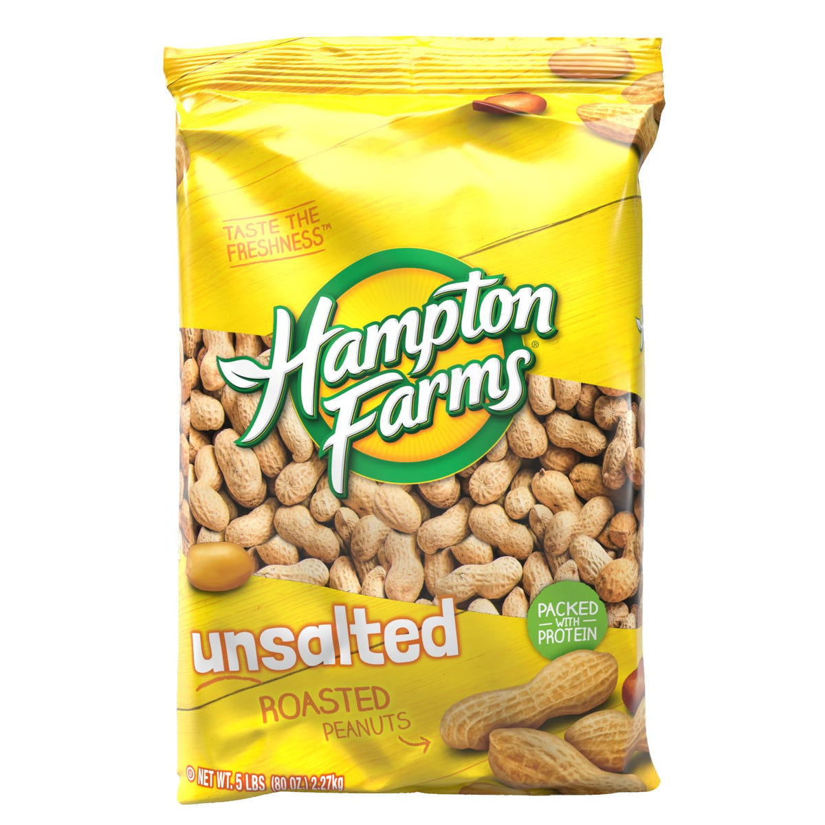 Roasted In-Shell Unsalted Peanuts 5 lb Bag G357765