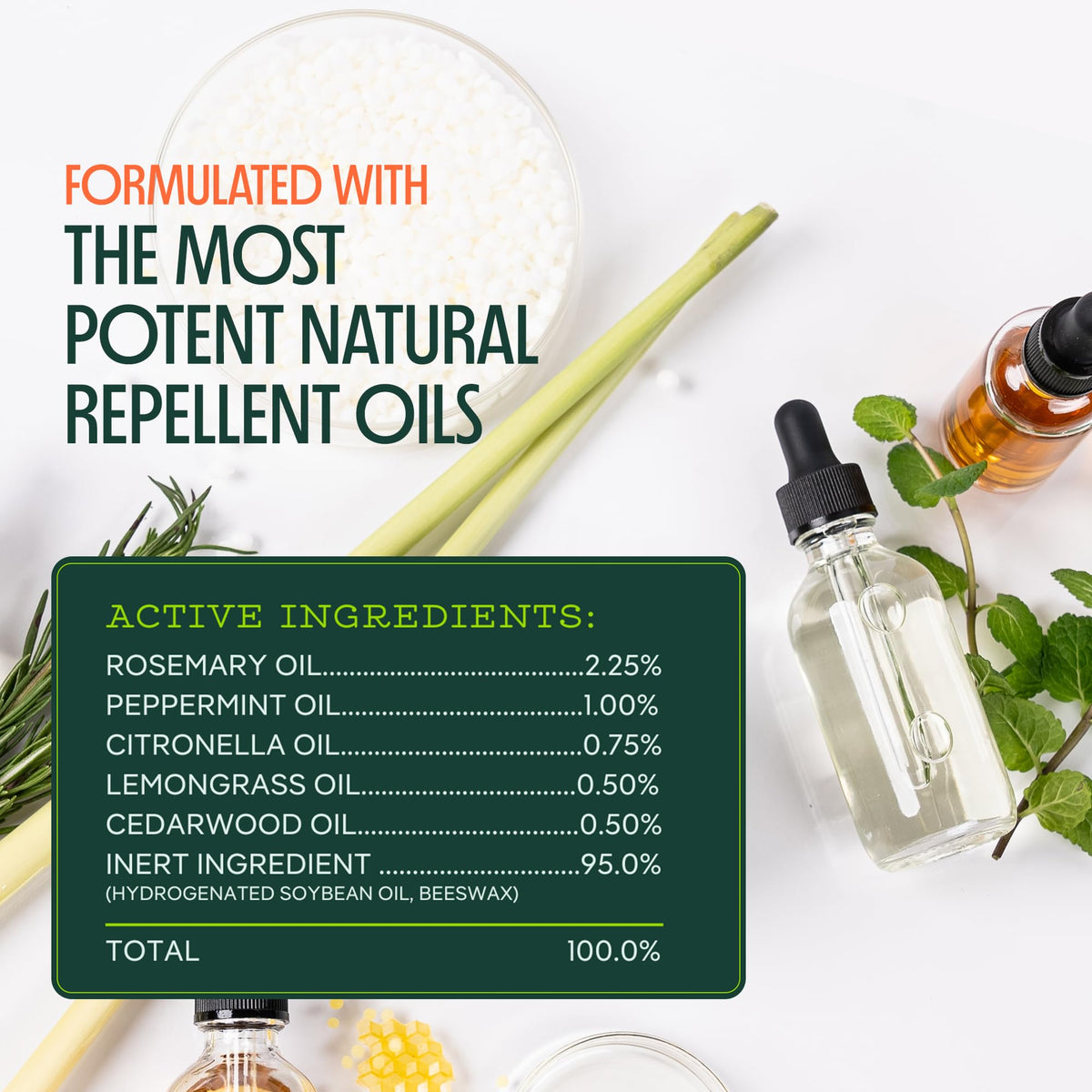 Mosquito Repellent Candle Refills 9 oz Pack of 2 O7101