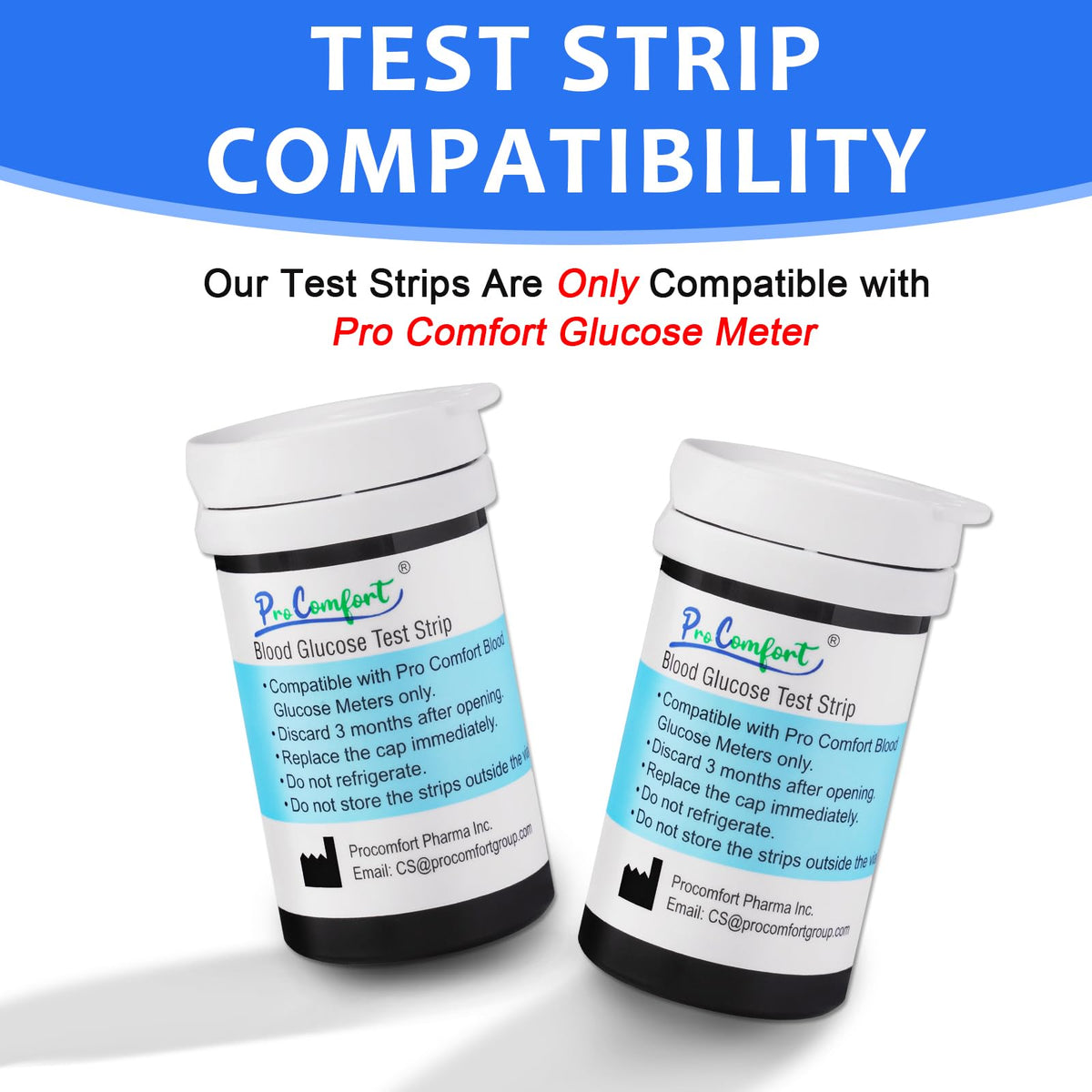 Glucose Test Strips 100 Count No Coding X22892