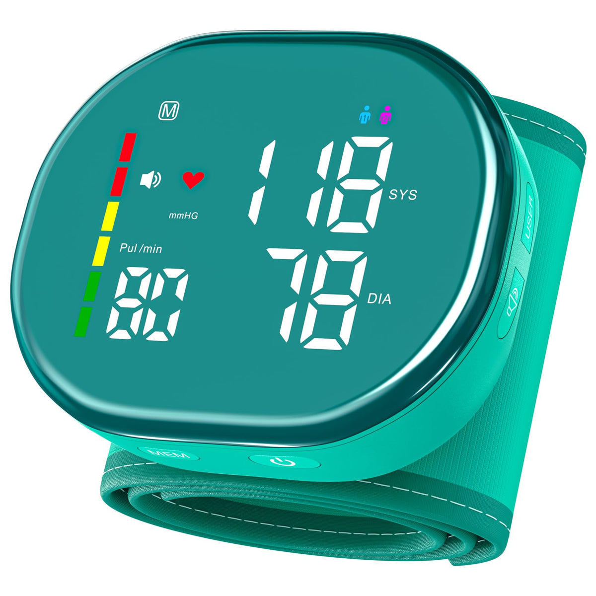 Portable Wrist Blood Pressure Monitor I38259