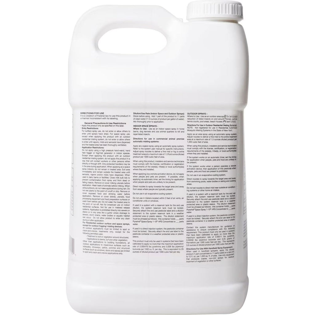 1-10 HPS Concentrate Refill 2.5 Gallon Automatic Spray Systems Fly Control L95872