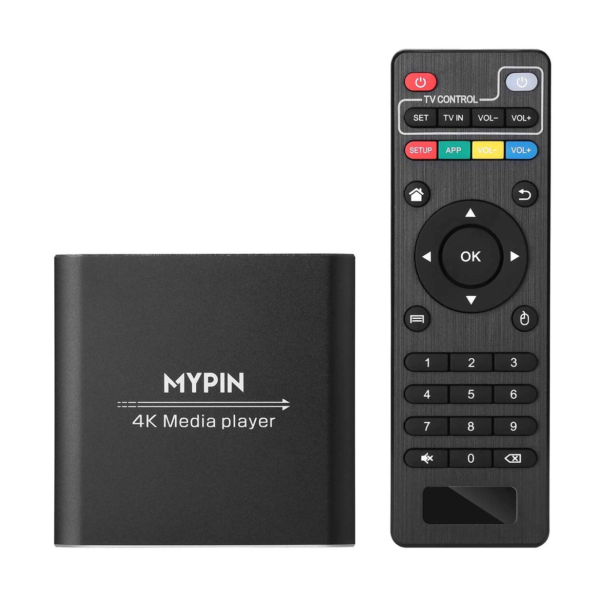 4K Media Player with Remote Control O61491