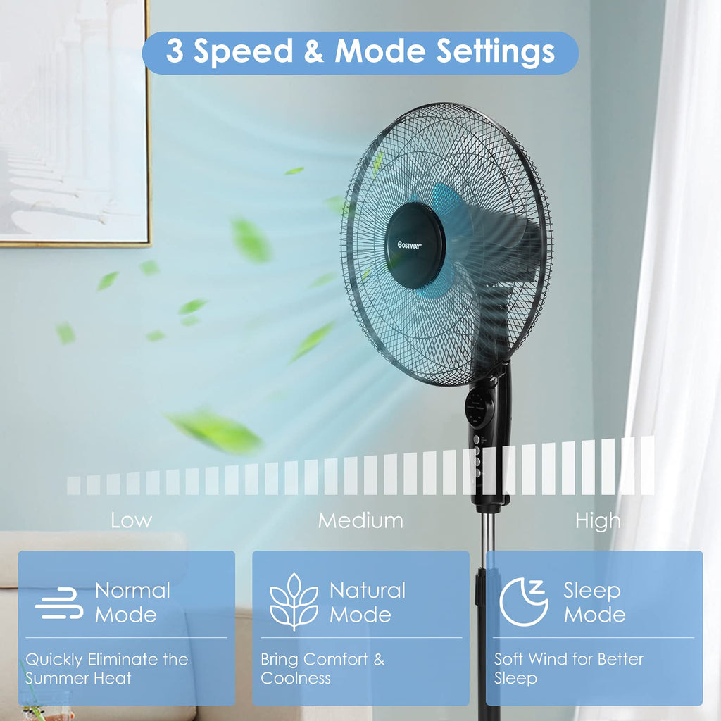 16-Inch Oscillating Pedestal Fan T8462