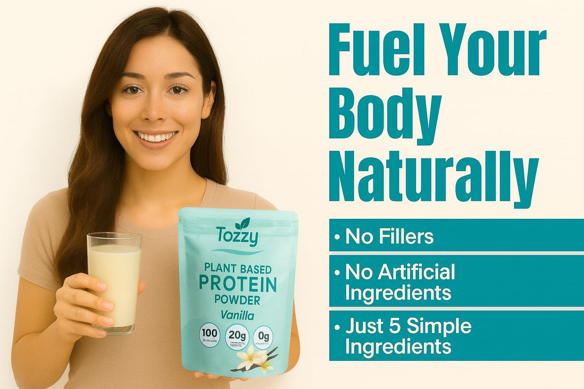 Organic Vegan Vanilla Pea Protein Powder X678