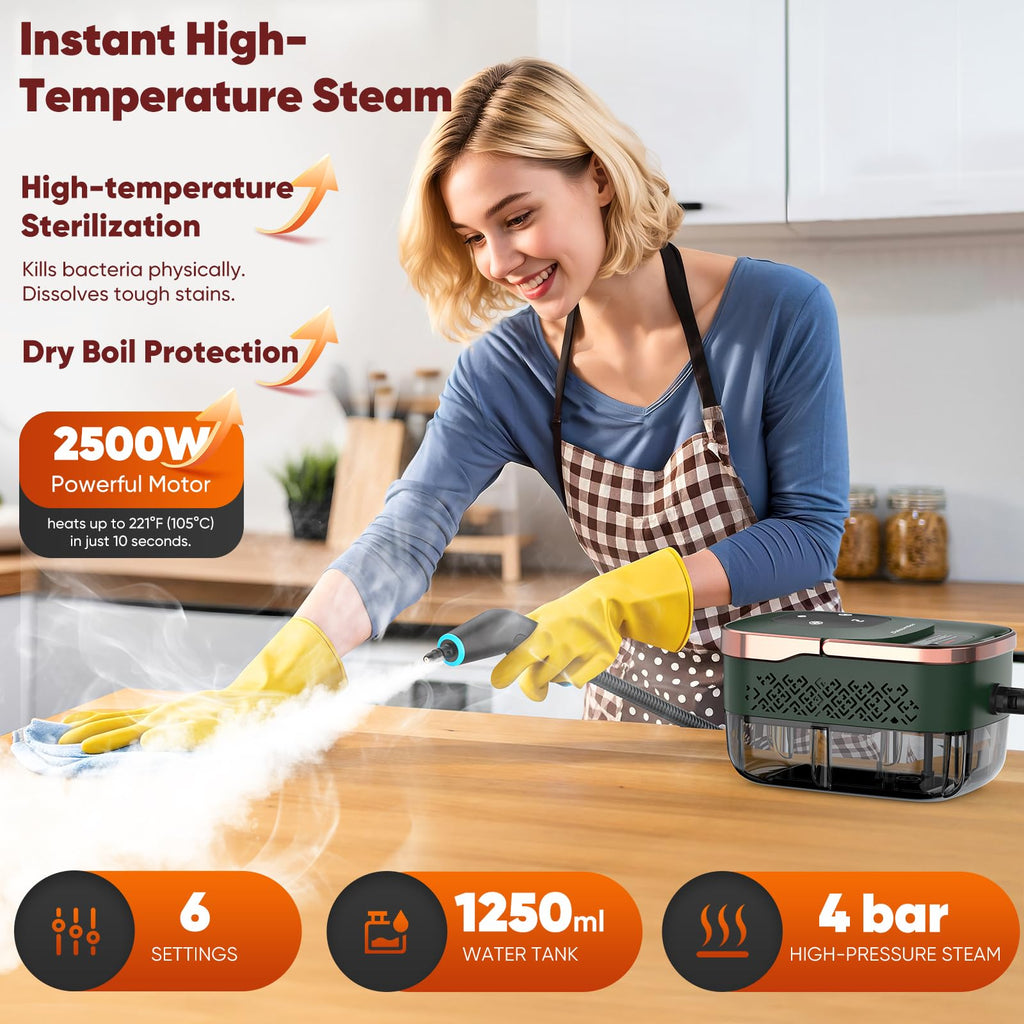 Handheld Pressurized Steam Cleaner U963