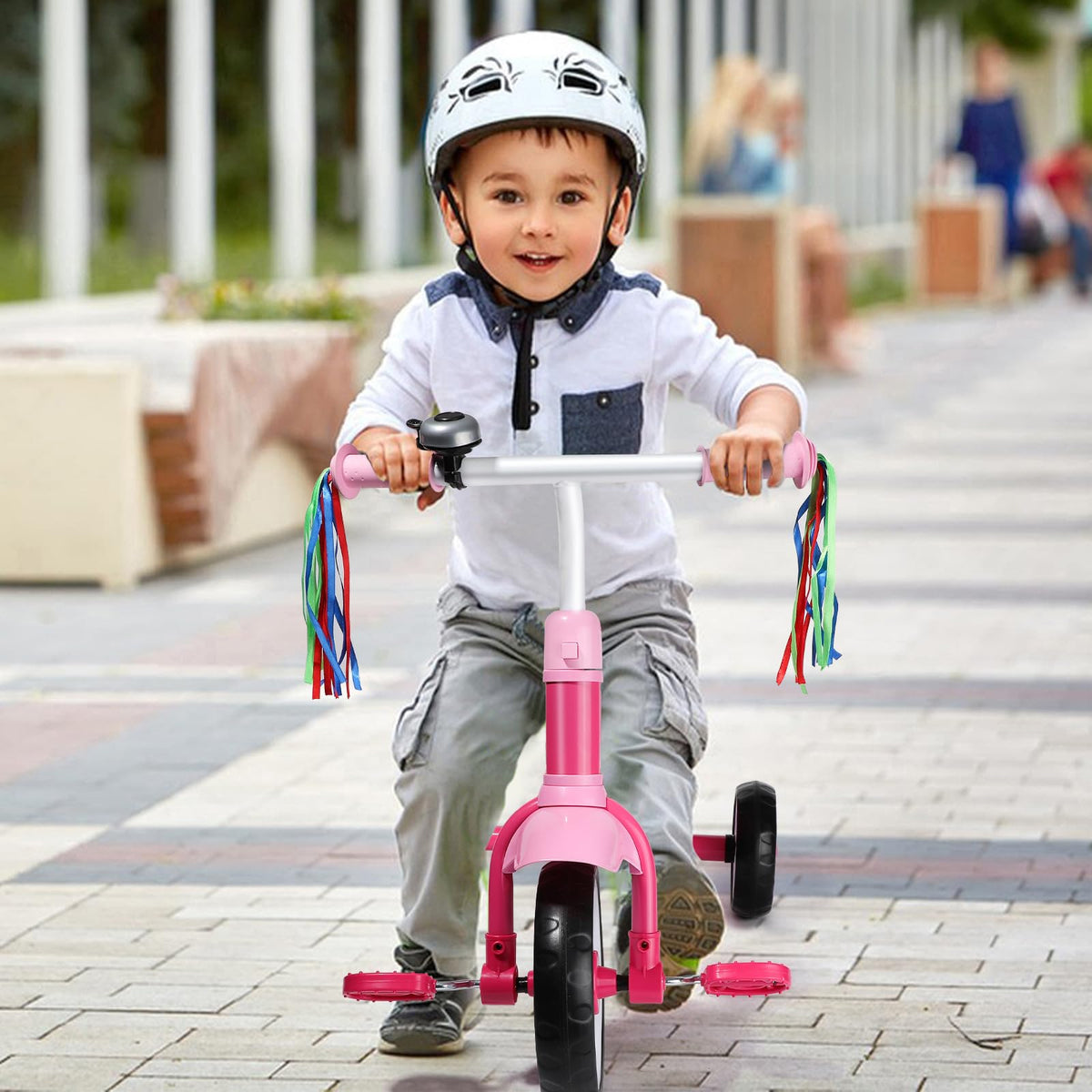 Pink 3 Wheel Toddler Tricycle L618