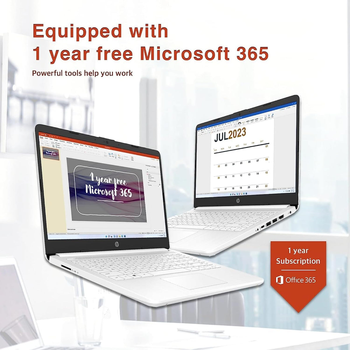 14" Quad-Core Intel Celeron Laptop, 4GB RAM, 128GB, Windows 11 S, White B119604