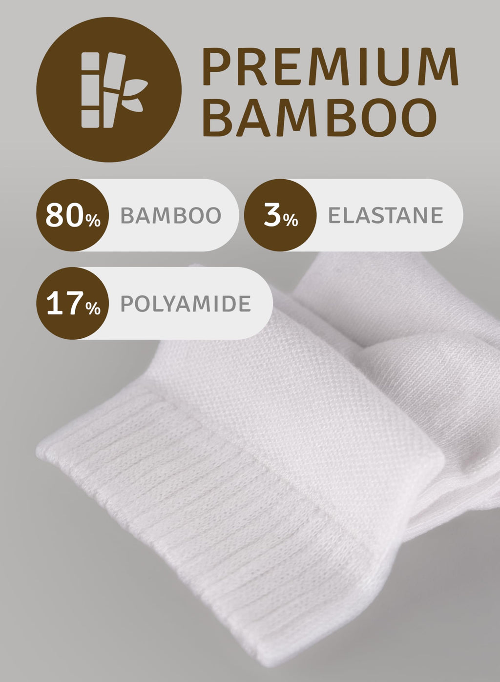 Loose Fit Seamless Rayon Bamboo Ankle Socks 3 Pairs A142