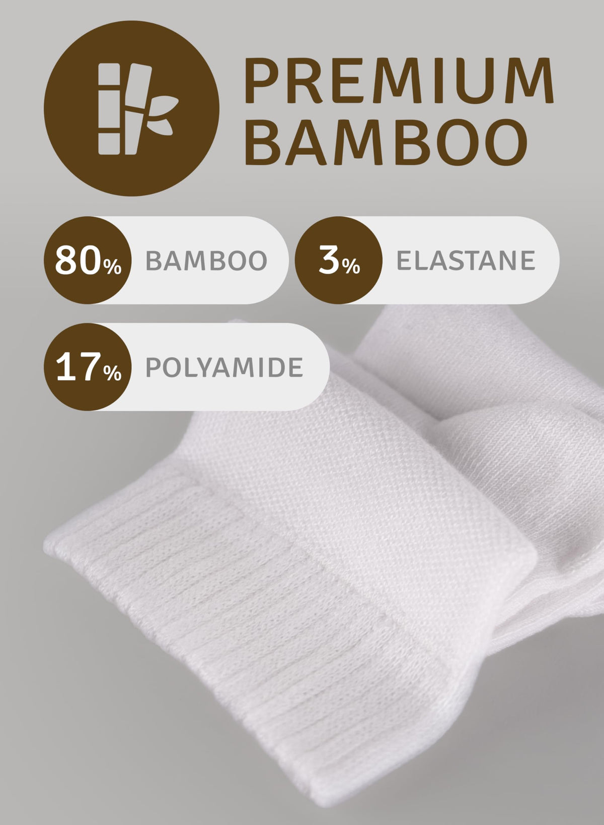 Loose Fit Seamless Rayon Bamboo Ankle Socks 3 Pairs A142