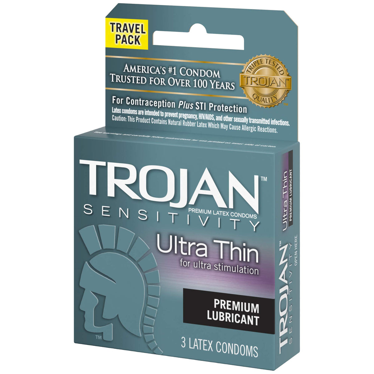 Ultra Thin Lubricated Condoms 3 Count R499