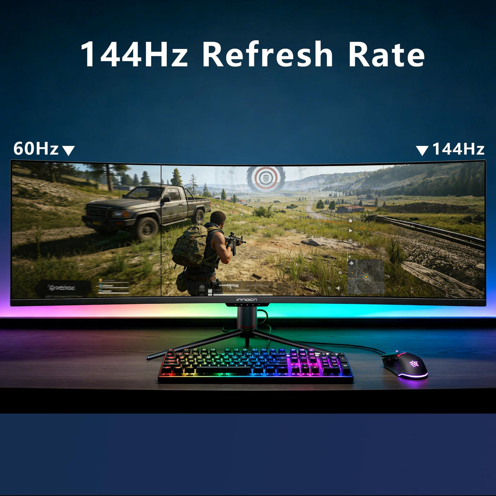 49" Curved Ultrawide 144Hz Monitor E3999