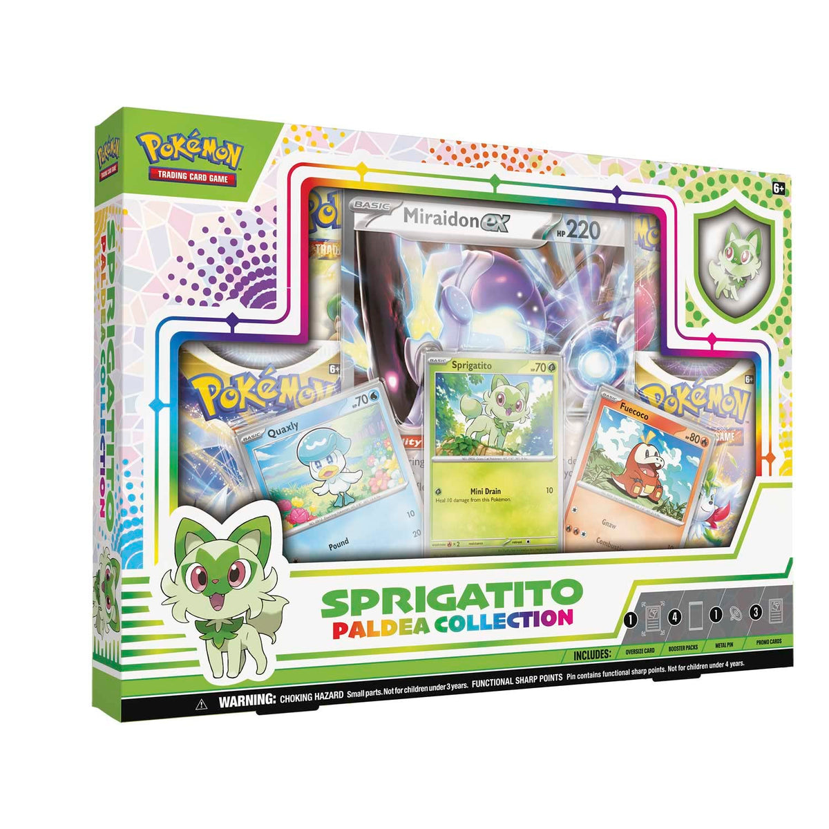 Pokemon TCG Paldea Pin Collection Sprigatito M67855