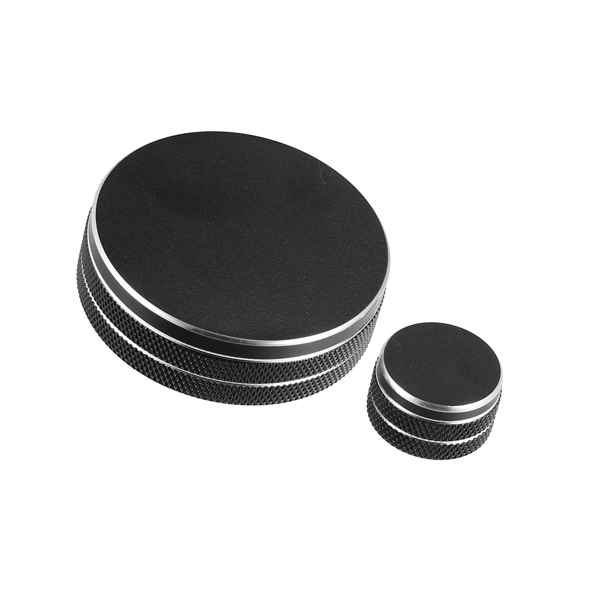 Black Multimedia Volume Knob Caps Decals Stickers Covers P12850