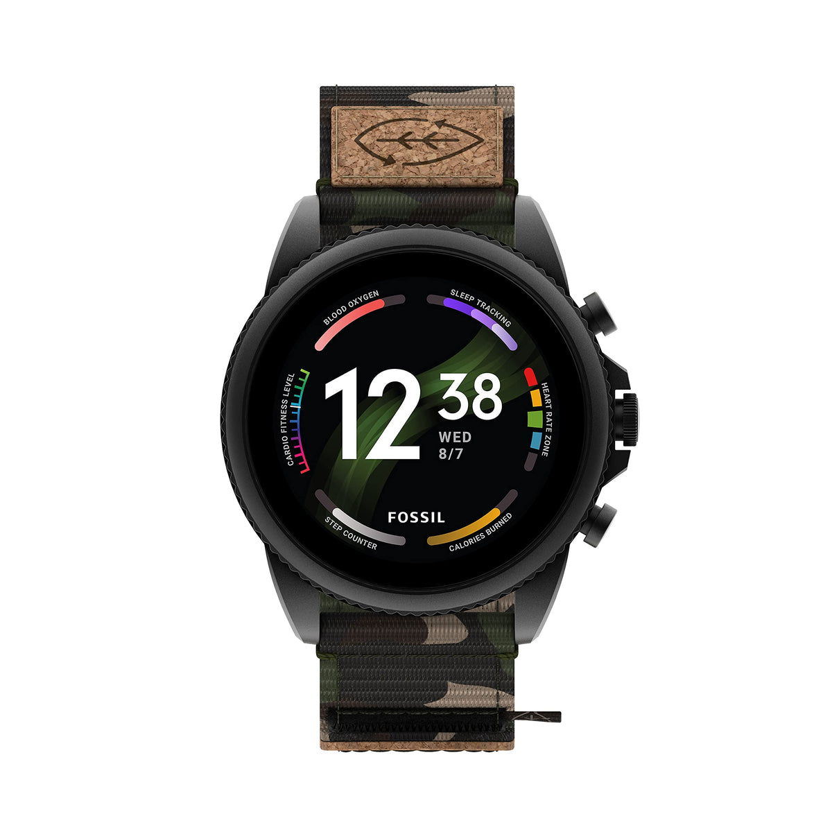 Black Stainless Steel Touchscreen Smart Watch O949