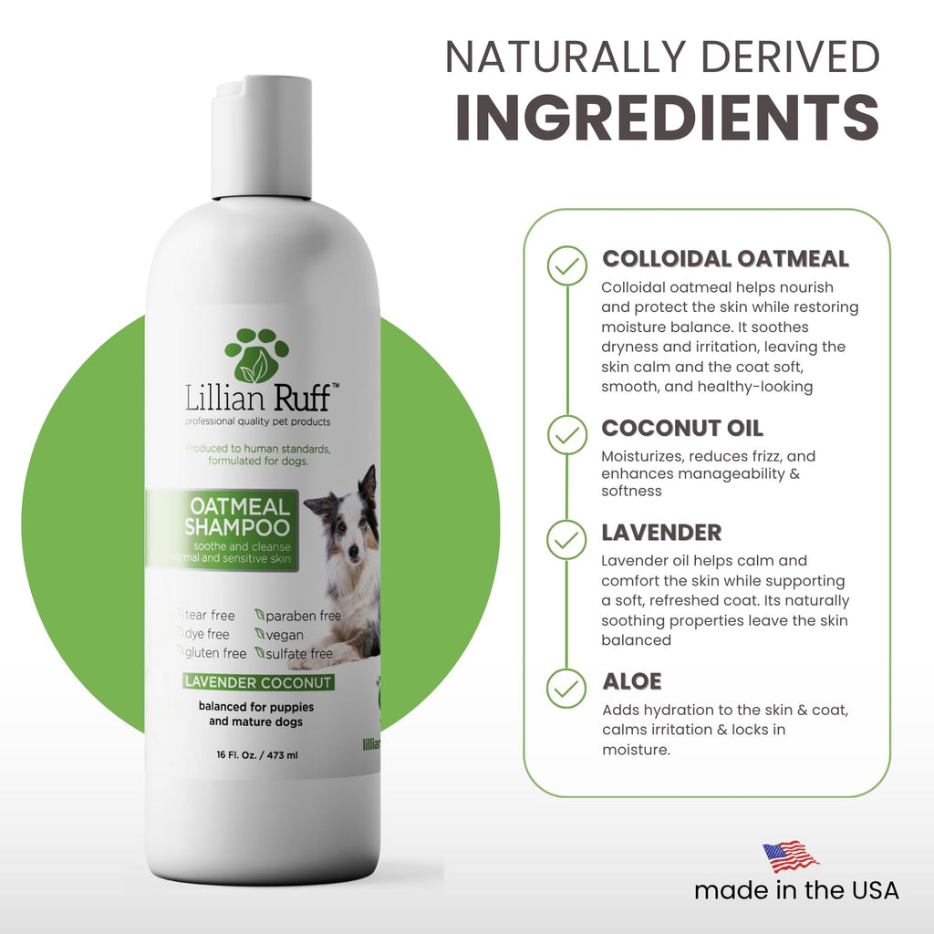 Oatmeal Dog Shampoo 16oz I814649