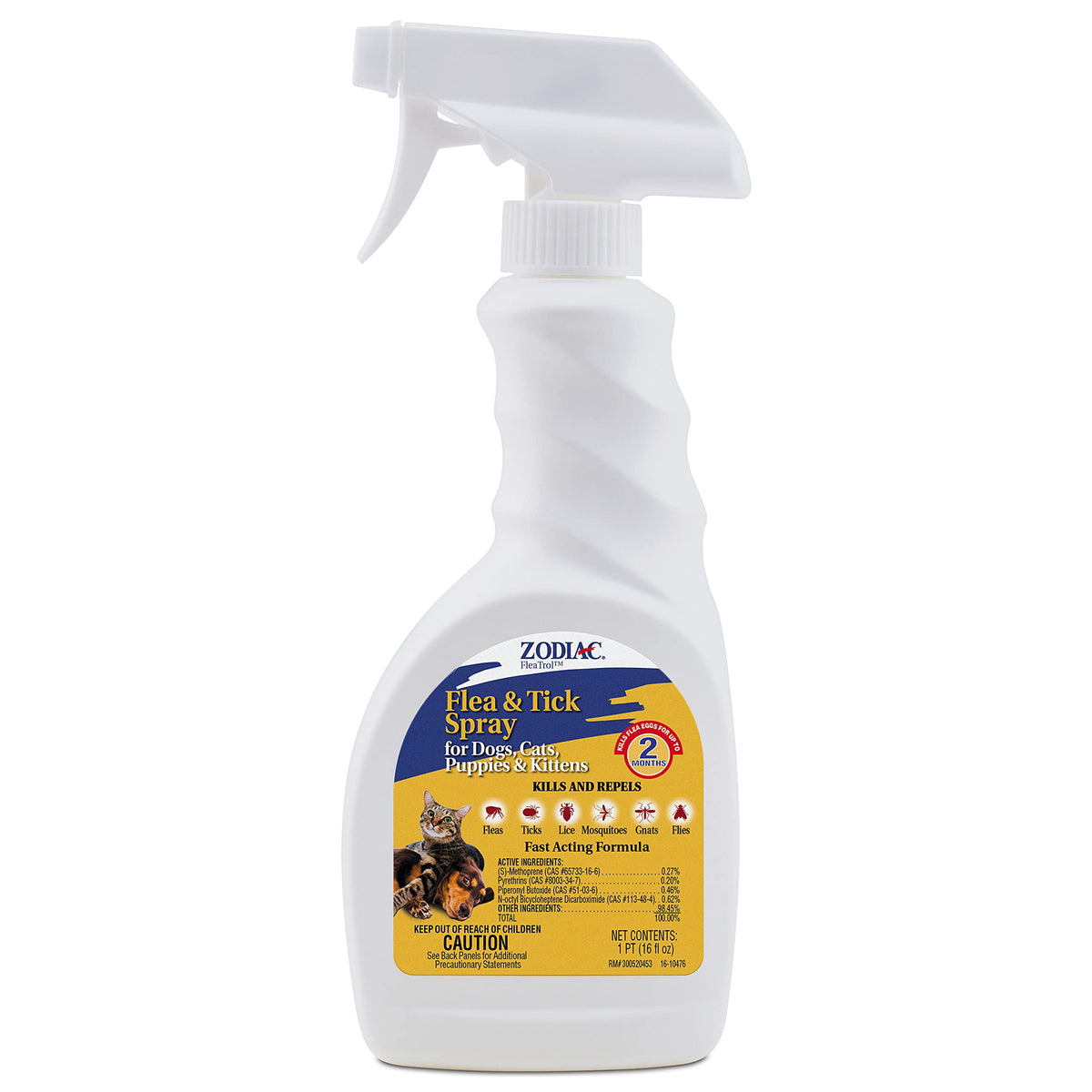 Flea & Tick Spray 16 fluid ounces Z7308