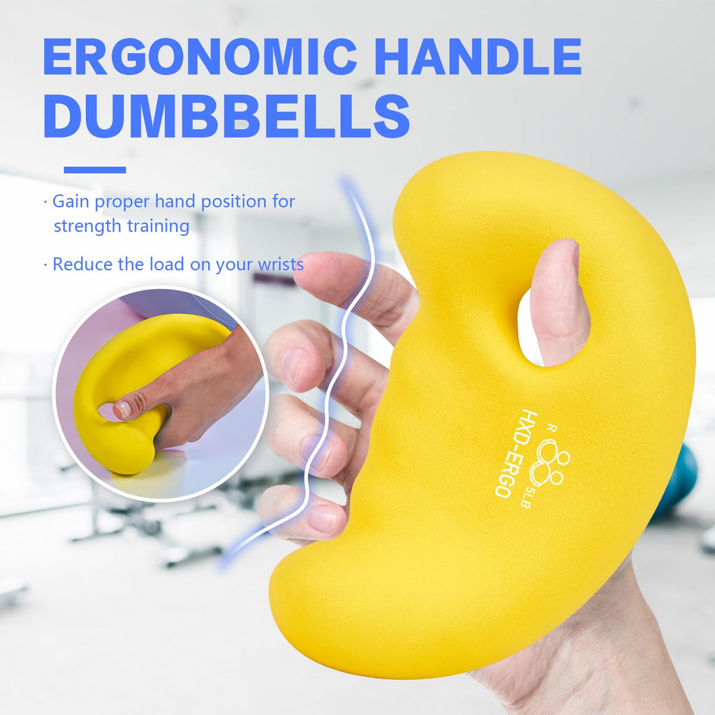 Ergonomic Dumbbells Weights Set T603