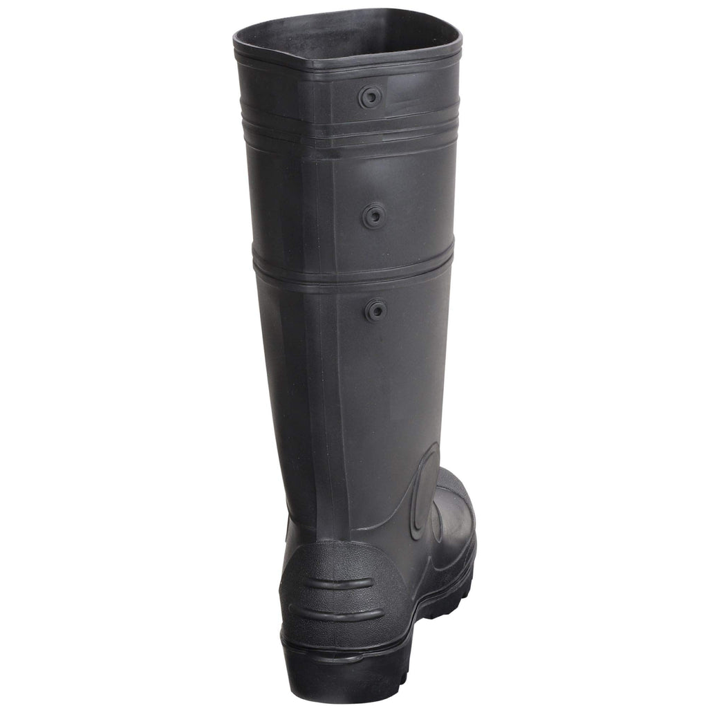 Black PVC Rain Boot X18568
