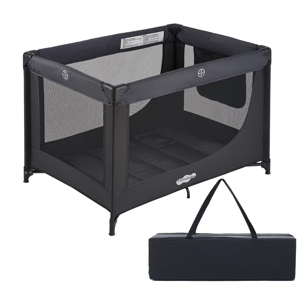 Portable Black Baby Playard O4379