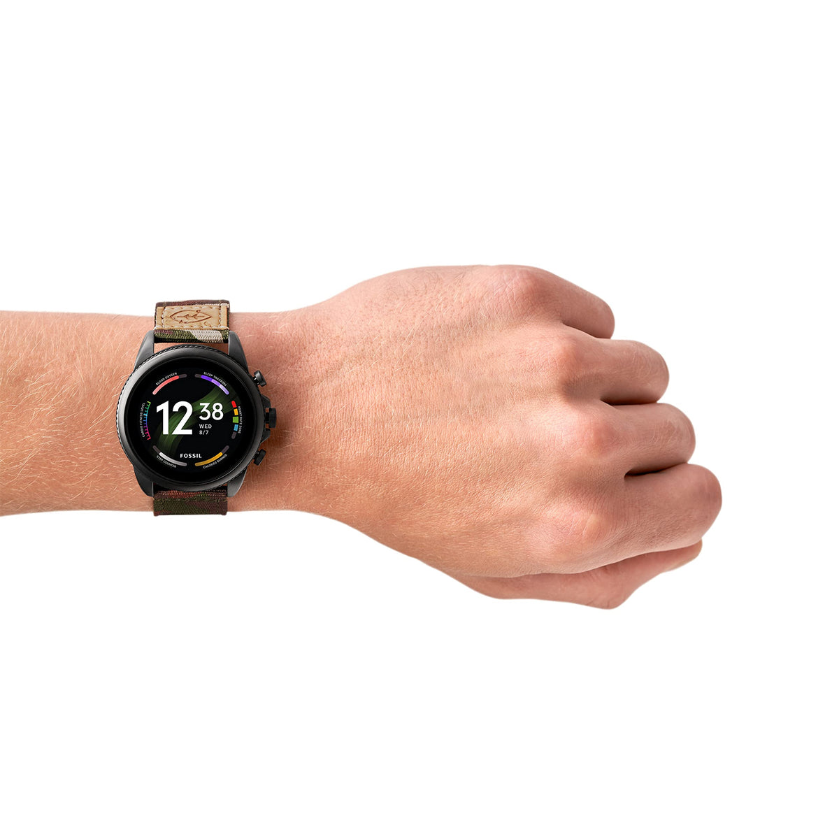Black Stainless Steel Touchscreen Smart Watch O949