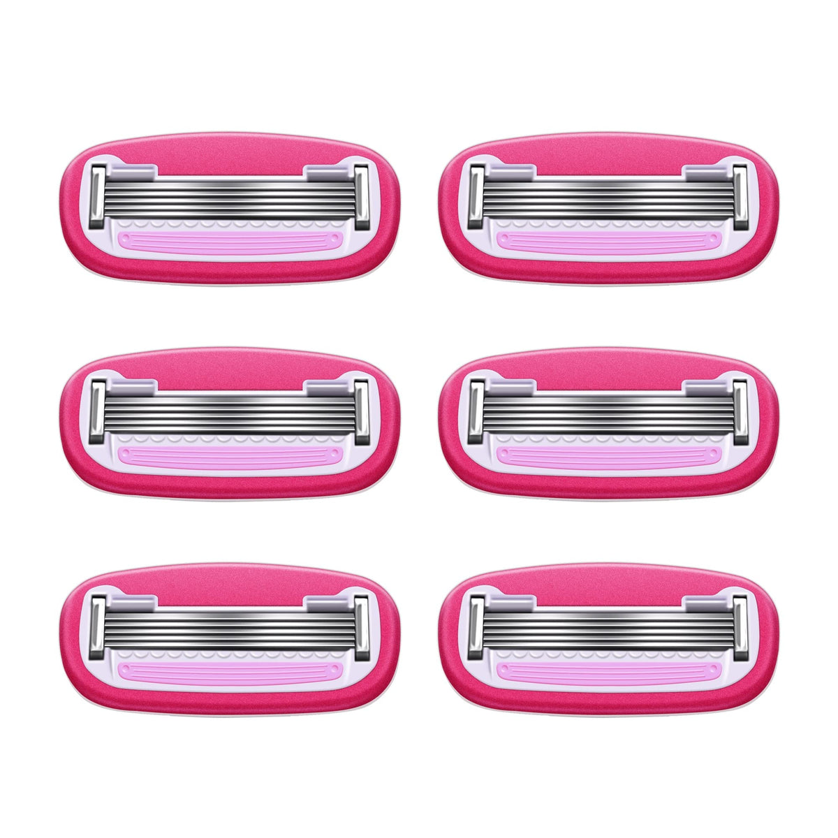 5-Blade Razor Refills, 6 Cartridges (Pack of 2) T729470