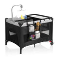 Black Baby Bassinet Playpen J91960