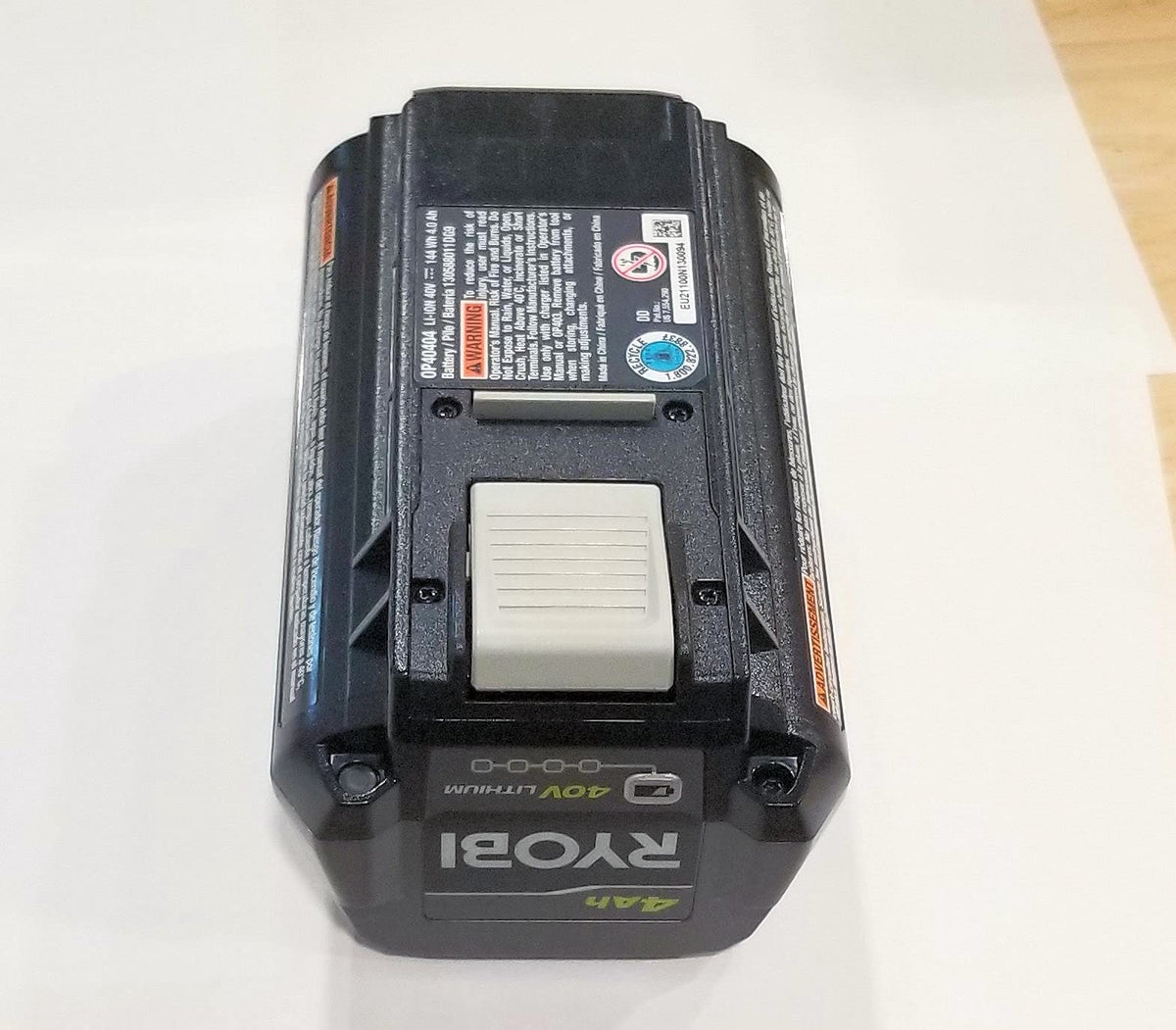40V 4.0 Ah Lithium-Ion Battery O32911
