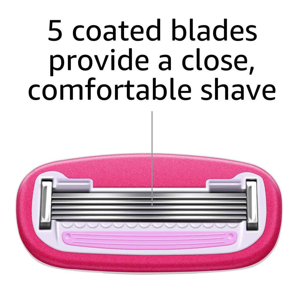 5-Blade Razor Refills, 6 Cartridges (Pack of 2) T729470