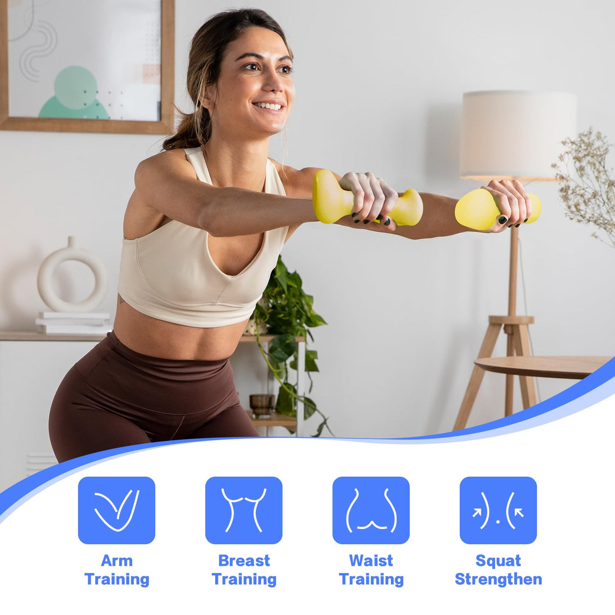 Ergonomic Dumbbells Weights Set T603