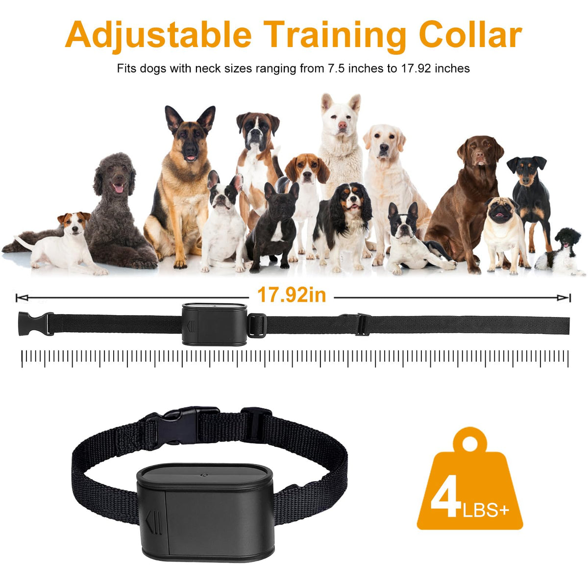 Electric Dog Fence System for 2 Dogs with 2 Waterproof Receiver Collars B3128