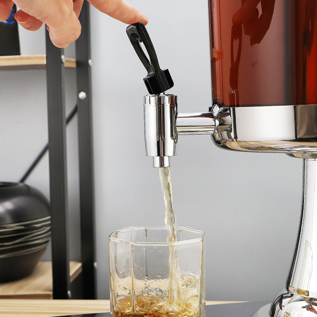 Stainless Steel Beverage Dispenser with Stand 24L G43081
