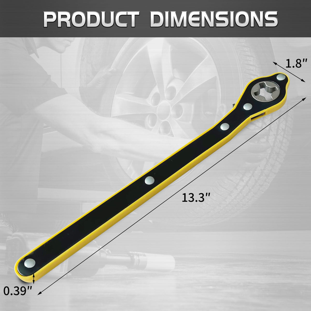 Ratchet Wrench for Scissor Jacks W251299