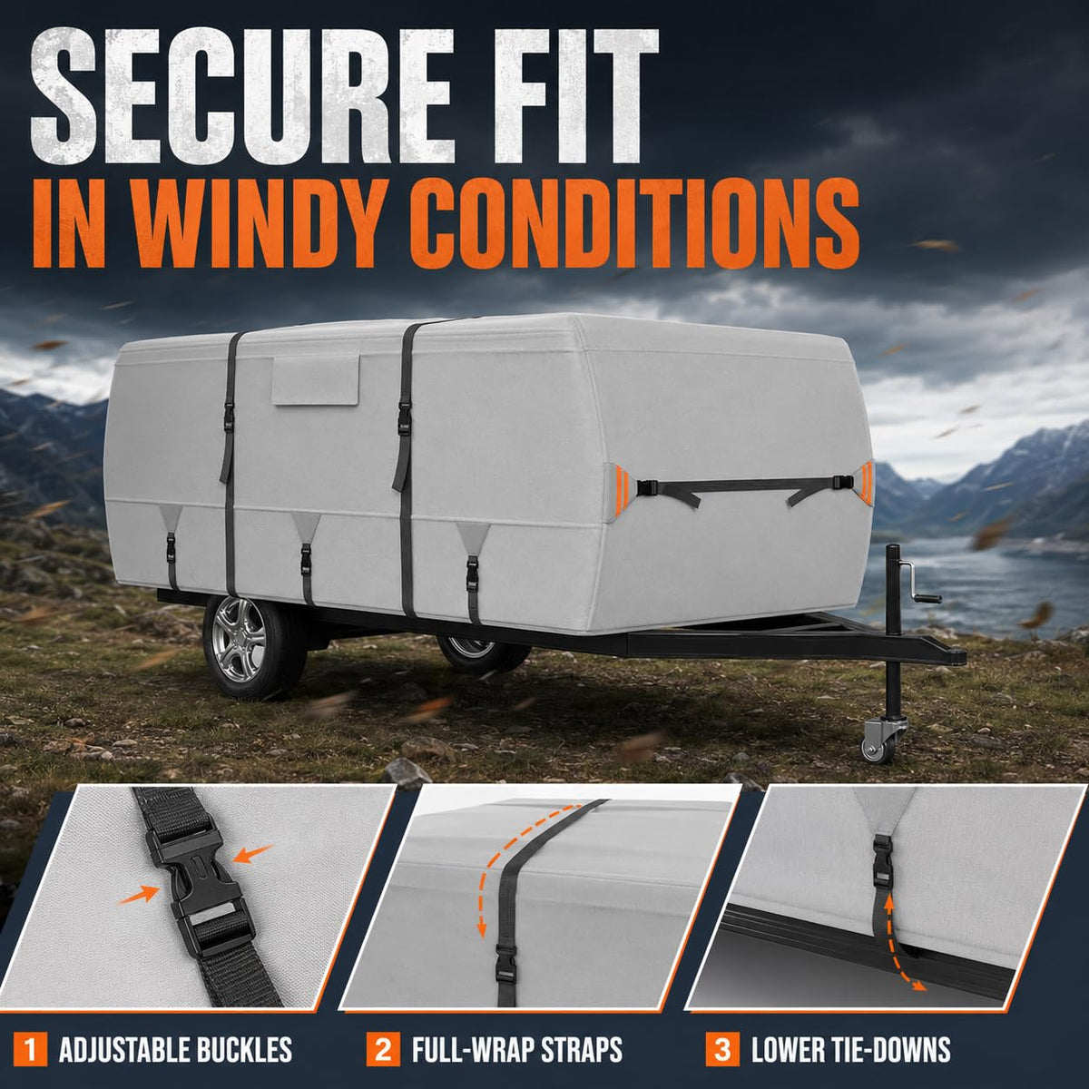420D Oxford Folding Camper Cover Q163821