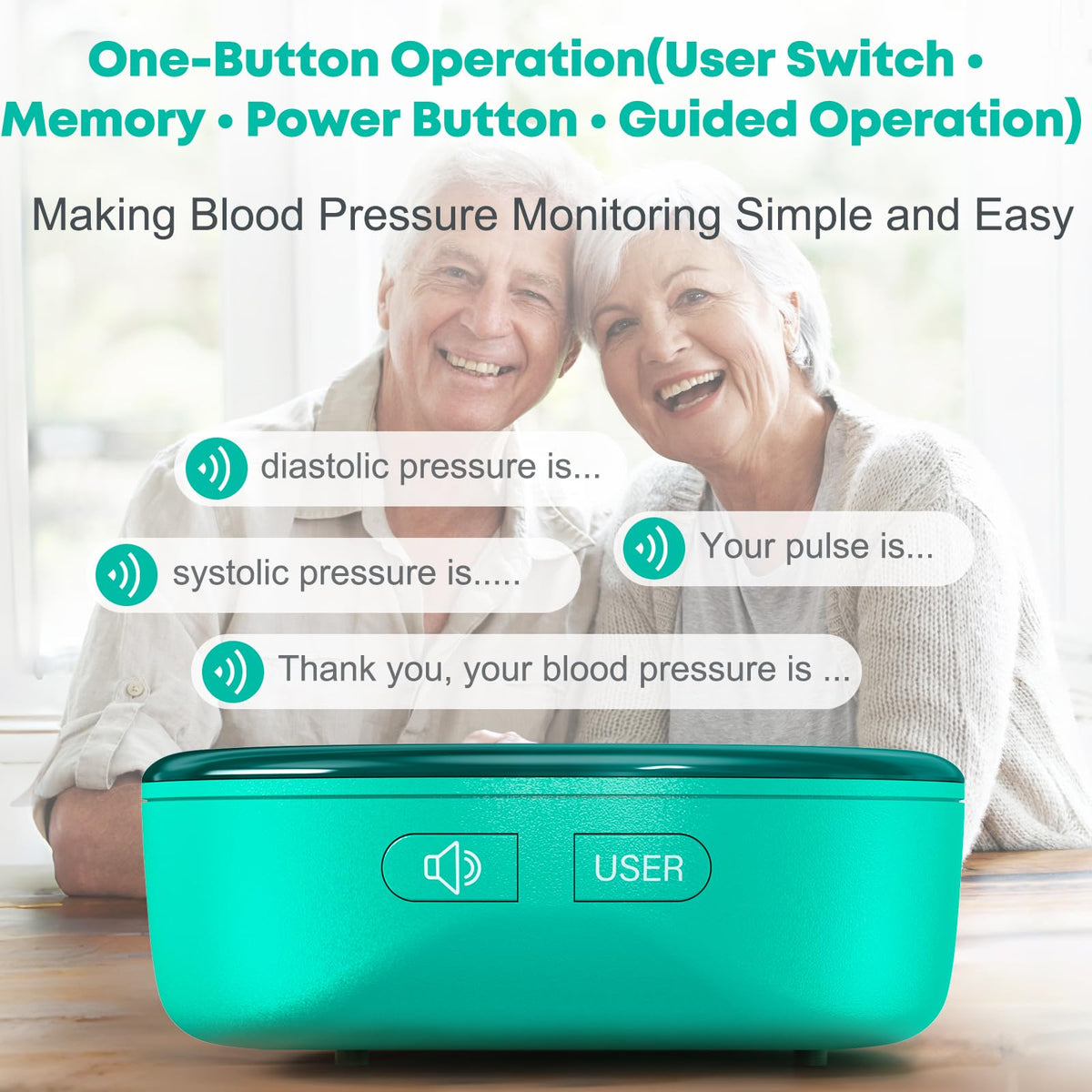 Portable Wrist Blood Pressure Monitor I38259