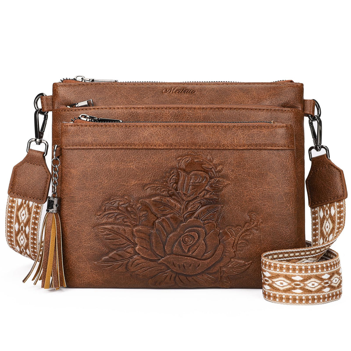 Vegan Leather Crossbody Bag R642231