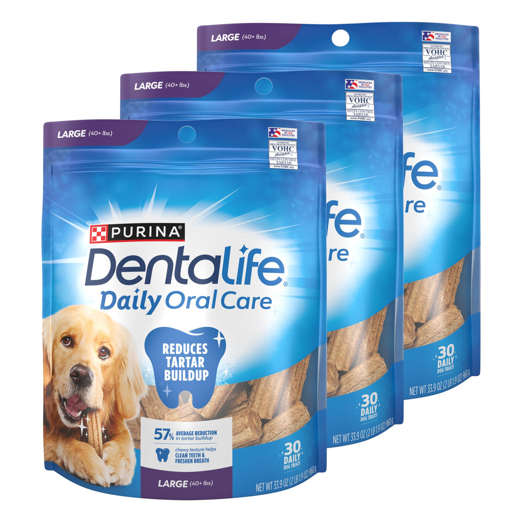 Daily Oral Care Dental Chews for Large Dogs 90 ct X40615