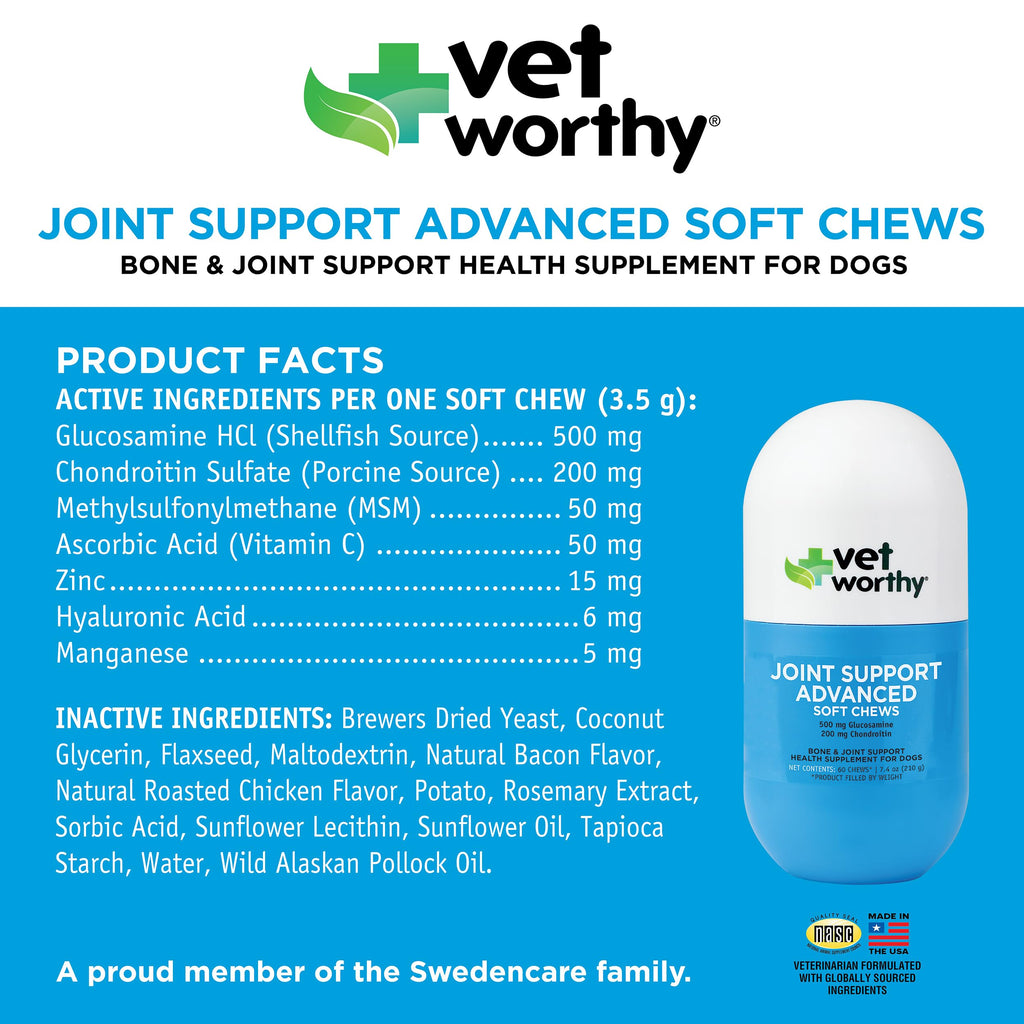 Joint Support Soft Chews for Dogs 60ct P5269