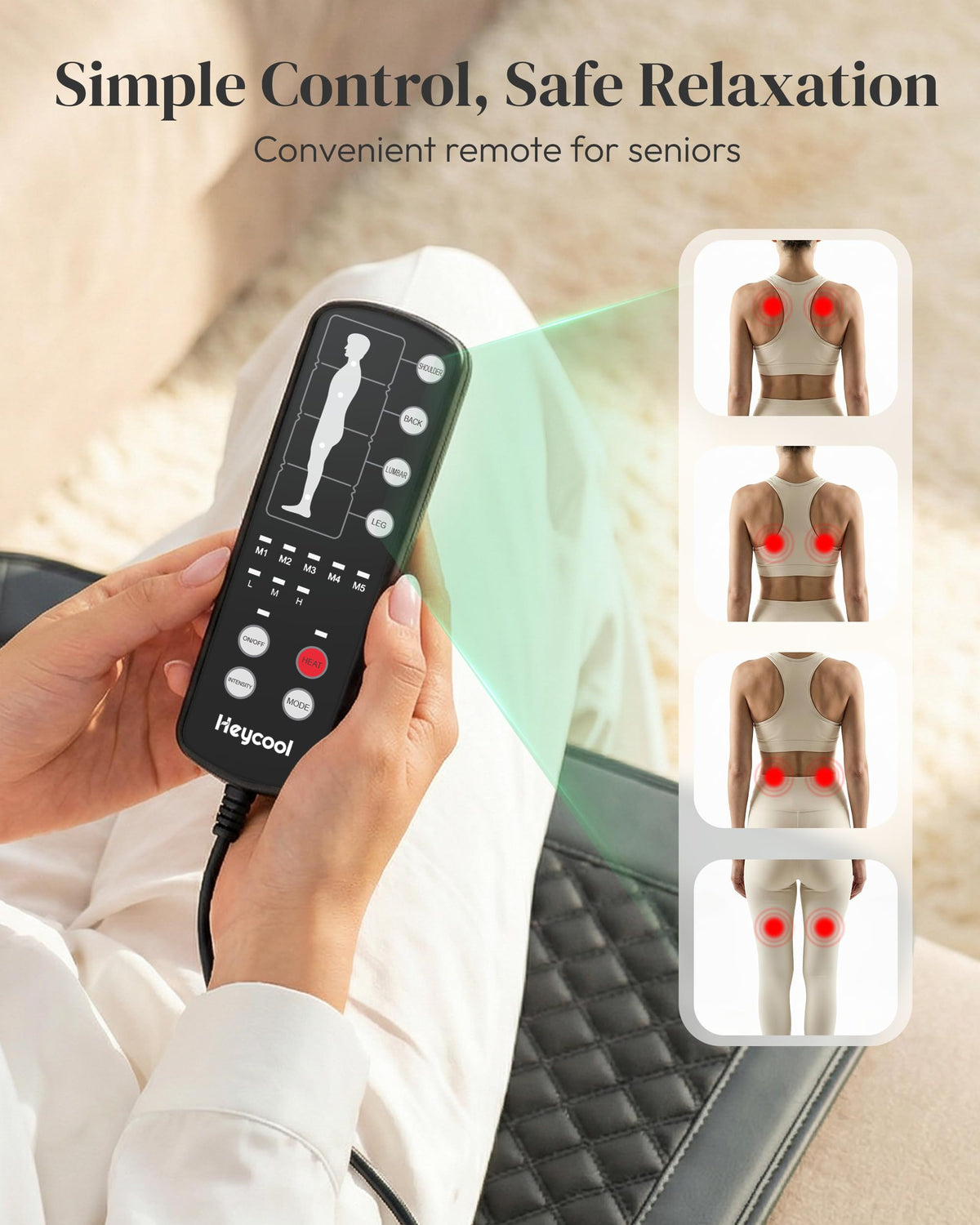 Full Body Massage Mat with Heat I26282