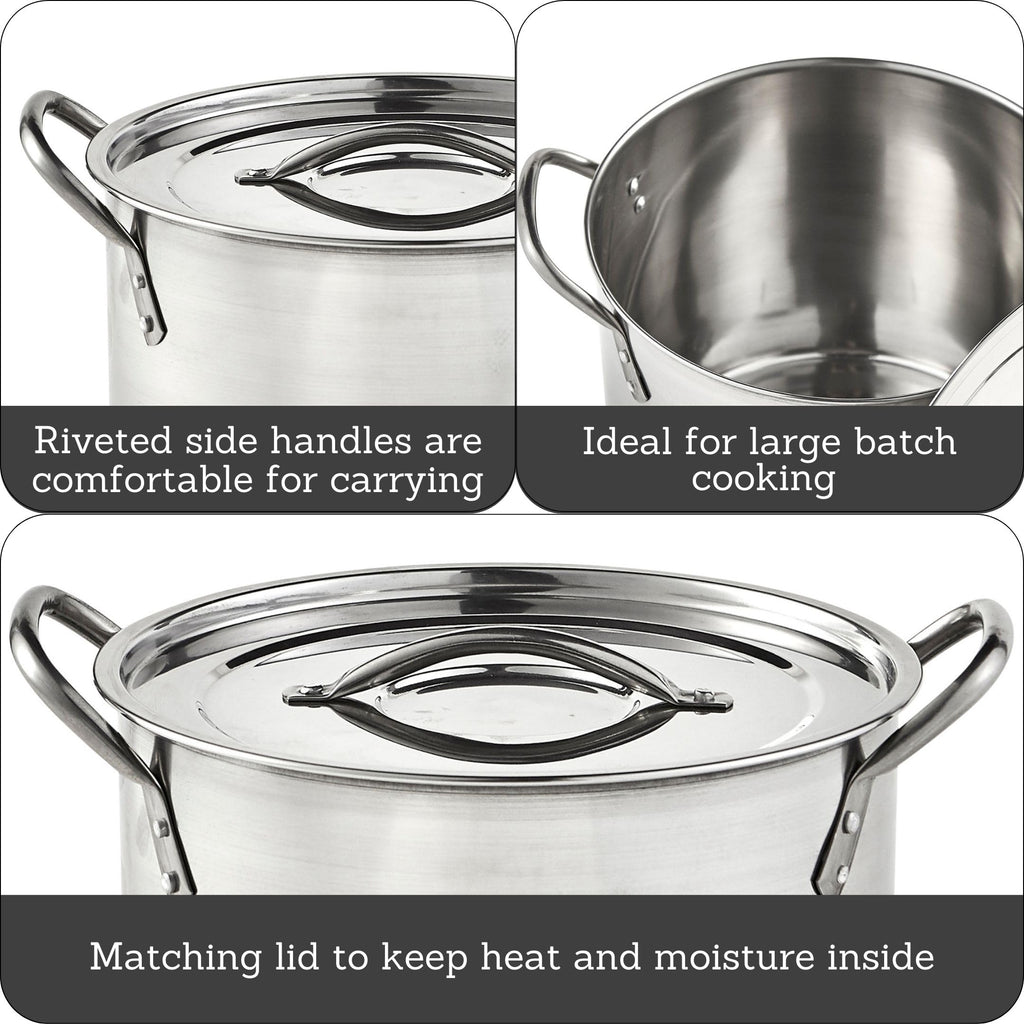 Stainless Steel 20-Quart Stock Pot J739