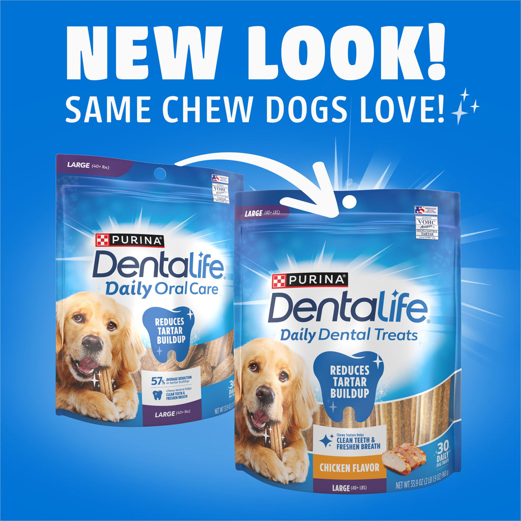 Daily Oral Care Dental Chews for Large Dogs 90 ct X40615