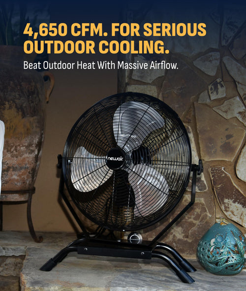 20" Outdoor Wall Mount Fan X2728