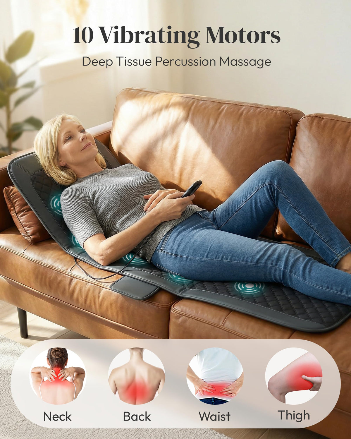Full Body Massage Mat with Heat I26282