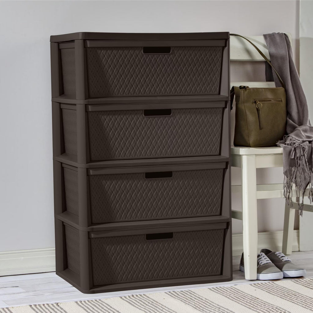 3 Drawer Storage Organizer Tower with Carry Handles K23628