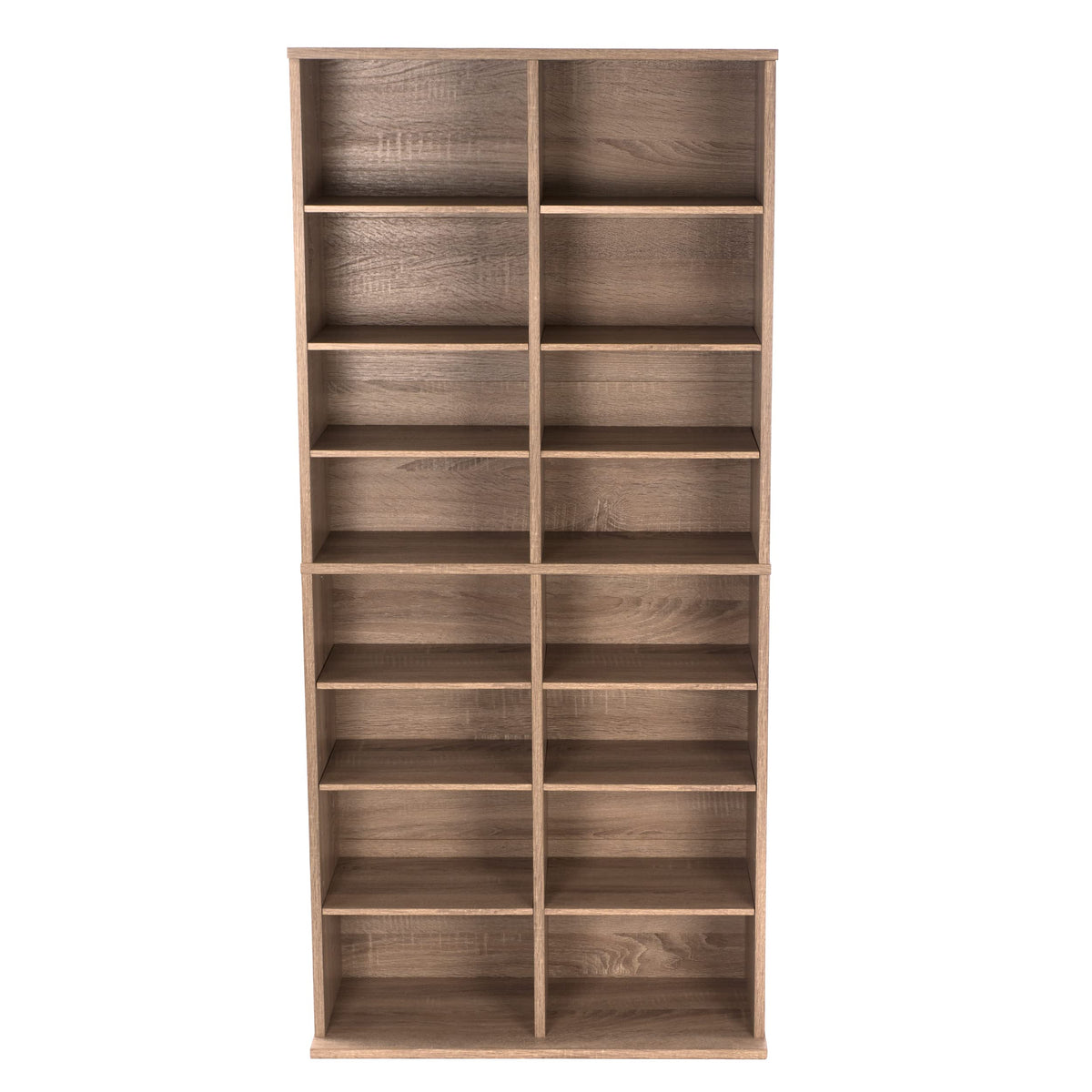 Weathered Oak Media Storage Cabinet N443100