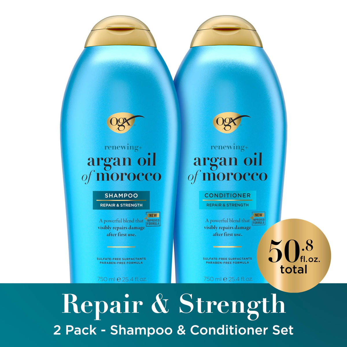 Argan Oil Shampoo & Conditioner 2 x 25.4 fl. oz Q6877