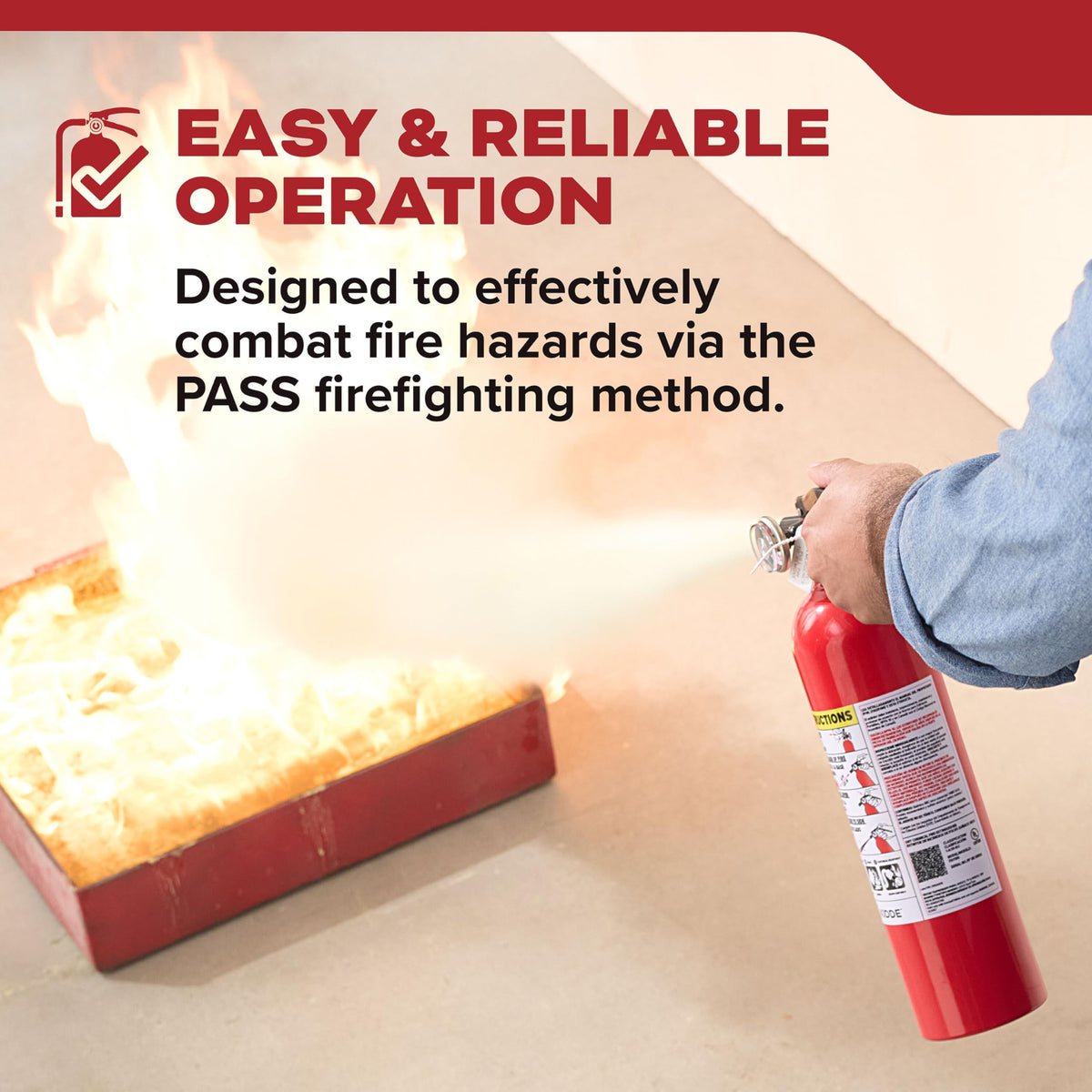 Fire Extinguisher 1-A:10-B:C 1 Pack S559