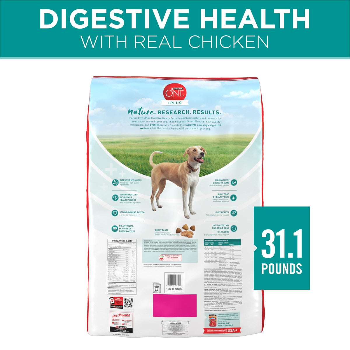 Chicken Dry Dog Food 31.1 lb Bag Q446369